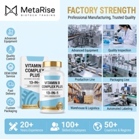 OEM Complexe de vitamines B 13-en-1 C D3 K2 Choline Inositol Soutien naturel du sommeil Énergie Immunité Soutien cutané Capsules pour adultes