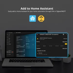 Sensor de Presencia Humana SNZB-06P, Detector de Movimiento por Radar, Automatización del Hogar Inteligente para Alexa, ZHA, Zigbee2MQTT - Product Image 2