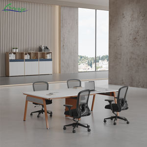 Muebles <span class=keywords><strong>de</strong></span> oficina <span class=keywords><strong>de</strong></span> diseño moderno, <span class=keywords><strong>mesa</strong></span> <span class=keywords><strong>de</strong></span> <span class=keywords><strong>sala</strong></span> <span class=keywords><strong>de</strong></span> reuniones <span class=keywords><strong>de</strong></span> negocios para <span class=keywords><strong>4</strong></span> <span class=keywords><strong>personas</strong></span>, escritorio <span class=keywords><strong>de</strong></span> conferencia personalizado - Product Image 3