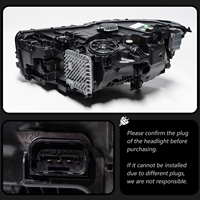 Faros Delanteros LED Láser para BMW Serie 7 G11 G12 2016-2018 12V Nuevos DRL con Señal de Giro Secuencial Plug-and-Play
