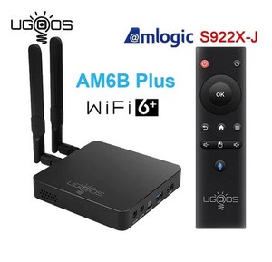 <span class=keywords><strong>UGOOS</strong></span> AM6B Plus Wifi 6 <span class=keywords><strong>TV</strong></span> <span class=keywords><strong>BOX</strong></span> Amlogic S922X-J Smart <span class=keywords><strong>Android</strong></span> 9,0 DDR4 4GB 32GB AM6 Plus 2,4G 5G WiFi 1000M TVBOX reproductor de medios - Product Image 5
