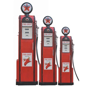 De 1,2/1,5/1,8 M Color rojo antiguo modelo Retro <span class=keywords><strong>Vintage</strong></span> de Metal forjado de American Old de la bomba de Gas para la casa Bar Decoración - Product Image 2