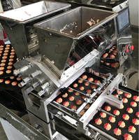 Extrudeuse de biscuits et biscuits de deux couleurs Petite machine de dépôt de biscuits pour faire des biscuits