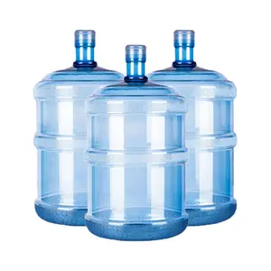 Secchio per acqua pura fontanella per uso domestico secchio per acqua minerale all'aperto secchio per acqua minerale trasparente per uso alimentare PC plastica alta