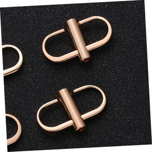 Lot de boucles métalliques pour chaînes de sac, clips de chaîne, ajusteurs de sangle de sac - Product Image 5