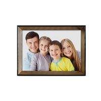 Cadre photo horizontal créatif et simple pour viandes mijotées assorties et photographies