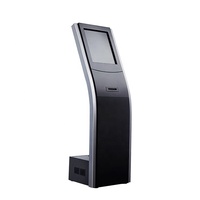 Système intelligent de gestion des files d'attente pour hôpitaux de 21,5 pouces avec écran tactile pour la gestion des files d'attente et la distribution de billets, kiosque en libre-service