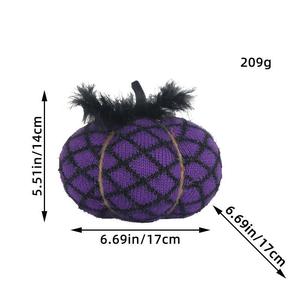 Adornos de <span class=keywords><strong>calabaza</strong></span> de Halloween Decoraciones para fiestas navideñas 2023 Transfronterizo Hecho a mano Poliéster <span class=keywords><strong>Calabaza</strong></span> Accesorios Precio de fábrica - Product Image 6