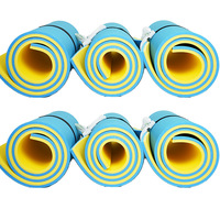 2023 World Popular XPE Foam Fun pad alfombra flotante de agua para piscina barco lago playa 18 15 12 9 pies