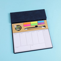 Nouveau bloc-notes planificateur vintage minimaliste multifonctionnel avec logo personnalisé disponible, bloc-notes adhésif créatif