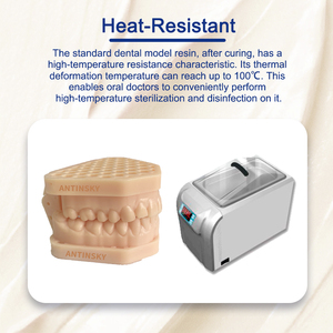 เรซิ่นสำหรับทำแบบจำลองฟัน Antinsky Standard Dental Model 3D ขนาด 1 กก. ความยาวคลื่น 405 นาโนเมตร สำหรับ HeyGears/Phrozen เรซิ่นสำหรับทำแบบจำลองฟันความแม่นยำสูง ทนความร้อน - Product Image 3