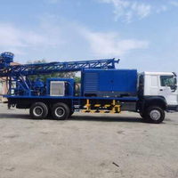 Camion de forage monté 300 mètres de machine d'équipement de forage de puits d'eau à vendre