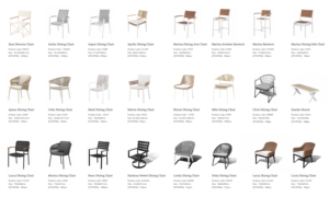 Chaise de salle à manger de <span class=keywords><strong>jardin</strong></span> moderne en rotin PE, mobilier de patio, <span class=keywords><strong>fauteuil</strong></span> d'extérieur en <span class=keywords><strong>aluminium</strong></span> pour hôtel, villa, restaurant, résistant aux UV - Product Image 5