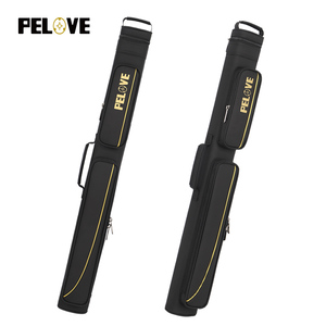 Nhà máy tùy chỉnh chuyên nghiệp cứng hồ bơi dính hộp phong cách mới xxl/XL da Cue trường hợp với 2 butts 3 trục còn lại Kích thước XL bán buôn - Product Image 3