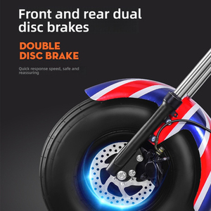 Vente en gros de scooters électriques à deux roues de 1500 W, 60 V, 45 km/h, avec pneus larges, batterie au lithium, scooters électriques pour adultes - Product Image 5