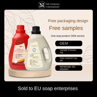 Lessive Concentrée Parfum Rose pour Vêtements en Soie, Protection Couleurs, 6%-10% d'Ingrédients, Grand Format 2L pour Usage Domestique
