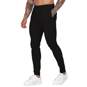 <span class=keywords><strong>Pantaloni</strong></span> Chino da Uomo XMAMLON Slim Fit Streetwear alla Caviglia Antirughe <span class=keywords><strong>con</strong></span> Cintura Piatta <span class=keywords><strong>Pantaloni</strong></span> Cargo a Vita Elastica - Product Image 3
