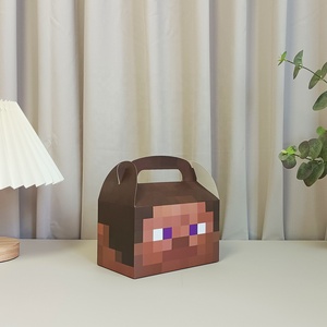 Cajas de Regalo Personalizadas con Temática de Videojuegos, Cajas de Papel Plegables para Golosinas, Cajas de Regalo para Fiestas de Cumpleaños Infantiles, Empaque para Dulces - Product Image 3