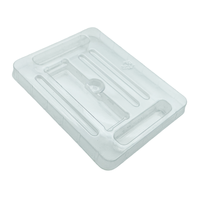 Emballage de plateau blister en plastique PET jetable sur mesure en gros 2280 boîte de papier SSD NVMe M.2 pour l'électronique grand public