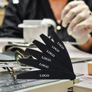 <span class=keywords><strong>Lima</strong></span> de uñas de esmalte de Gel UV de doble cara gris, papel de lija de manicura <span class=keywords><strong>Lima</strong></span> con esmeril recto <span class=keywords><strong>para</strong></span> aplicación de esmalte de uñas - Product Image 1