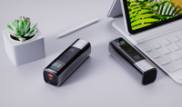 Nuevo producto Seguridad Banco de energía de gran capacidad 25000 mAh USB PD carga rápida 100W portátil banco de energía portátil 20000mAh 4 en 1