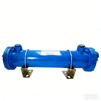 Échangeur de chaleur hydraulique à plaques brasées, mini-refroidisseur d'huile hydraulique compact largement utilisé dans les machines d'ingénierie