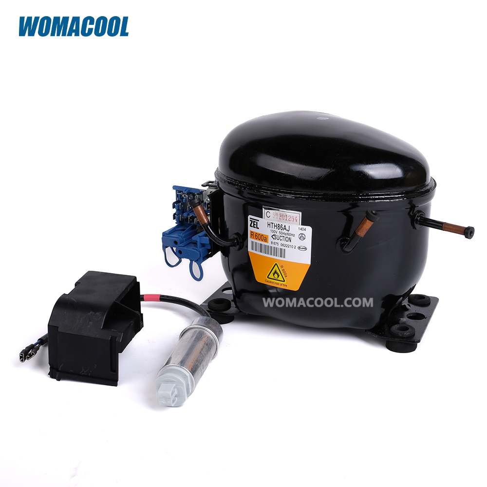 zone 冷蔵庫 ZEL zanussiR600a冷凍庫コンプレッサーHTH86AJ日本電圧100V/50