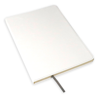 Carnet de composition en cuir PU A4 A5 A6 en gros, avec couverture personnalisée en PU rigide pour presse à chaud