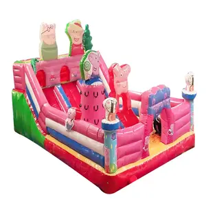 Dành cho người lớn chất lượng cao Bounce House trượt lâu đài thương mại PVC Bouncer Inflatable Jumper trượt Combo Đảng cho thuê Bouncer