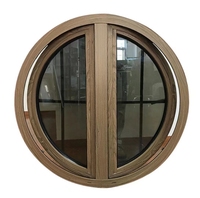 Ventanas de Aluminio Negras Super Delgadas y Estrechas, Diseño Especial Personalizado, Ventanas y Puertas de Arco Redondo y Triángulo, Ventana Pivotante de Vidrio