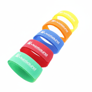Direct China Trade Eco-Friendly Extra Large Self-Adhesive Nylon Cable Tie Heat Resistant UV Protected Low Price Hook Loop Tapes - Product Image 1