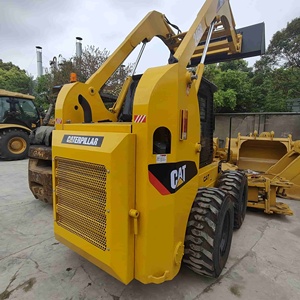 รถตักล้อยางแคตเตอร์พิลลาร์รุ่น 246b มือสอง ราคาถูก รถตักขนาดเล็กมือสอง CAT 246 รถตักล้อยางแบบสกิดสเตียร์ขนาดกะทัดรัดมือสอง - Product Image 4