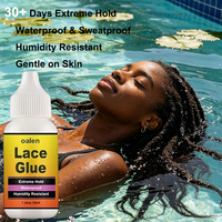 Ensembles de kit de cheveux de colle de perruque personnalisée de marque privée colle de dentelle adhésive imperméable à l'eau extrême tenue forte pour perruque frontale