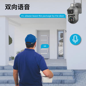 Caméra solaire AOV avec zoom 10x, détection humaine, surveillance extérieure, stockage cloud, interphone vocal - Product Image 4