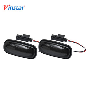 Luce Laterale a LED Vinstar per Land Rover Defender TD5 90 110 130 Discovery Series <span class=keywords><strong>Freelander</strong></span>, <span class=keywords><strong>Accessori</strong></span> Auto con Lente Fumé - Product Image 3