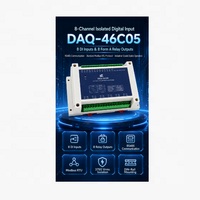 Módulo de Adquisición de Voltaje y Corriente CA de 1 Canal YMYS, 36V 10A, Modbus RTU RS485, E/S Remota para Automatización Industrial