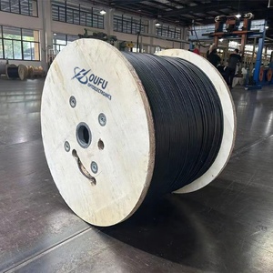 Câble à fibres optiques anti-rongeurs à double gaine, non métallique, FRP <span class=keywords><strong>SM</strong></span> 48 96 144 288 cœurs, câble à fibres optiques blindé PE ADSS 6-12 cœurs - Product Image 4