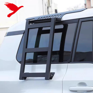 <span class=keywords><strong>Escalera</strong></span> <span class=keywords><strong>de</strong></span> Techo Lateral Negra para Portaequipajes para Toyota Land Cruiser LC250 2024-2026 - Product Image 5