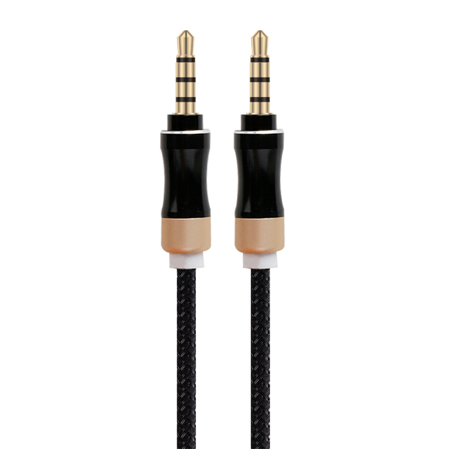 Nylon Braided 3.5mm Male to Male Aux Audio Cable
