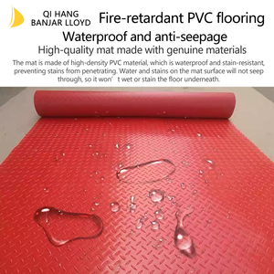 Suelo de PVC Moderno, Ecológico, Impermeable, Ignífugo, Antibacteriano y Antideslizante para Interiores, Escuelas, Villas, Hospitales y Talleres - Product Image 5