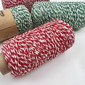 Bán Buôn Coeda 2Mm Cường Độ Cao Bông Xoắn Sợi Dây thừng Sợi Dây thừng Màu Đỏ Màu Xanh Lá Cây Màu 100M Cuộn Cho Bao Bì Gói - Product Image 3