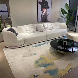 Sofá Modular Minimalista Bordone Para Sala De Estar Sofá Seccional De Diseño Funcional Giratorio Y Extensible - Product Image 2