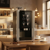 Mesin Kopi Otomatis Komersial untuk Meja dengan Layar Sentuh dan Layanan Mandiri