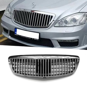 Parrilla Delantera para Mercedes-Benz W221 2005-2008, Estilo Maybach, Reemplazo Frontal, Material ABS - Product Image 1
