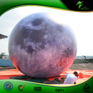 Pallone Gonfiabile <span class=keywords><strong>Luna</strong></span> XXL da 5m con Illuminazione, Sfera dei Otto Pianeti - Product Image 6
