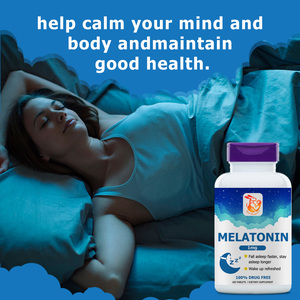 Suplementos Dietéticos Herbales Más Vendidos con Calcio y Vitamina B6 para Promover el Sueño en Tan Solo 15 Minutos, Tabletas de Melatonina - Product Image 6