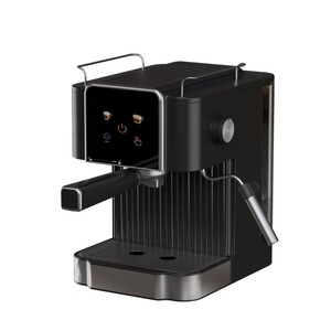 Machine à expresso semi-automatique à deux groupes, portable, électrique, pour usage domestique et hôtelier, écran tactile, acier inoxydable, 20 bars - Product Image 6