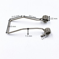 Vente en gros Fixation de luminaire à LED Downlight Ressort de torsion Clip à ressort pour plafonnier LED Ressort de remplacement personnalisé pour lampe