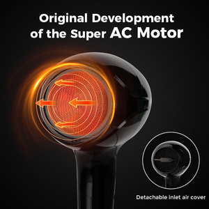 Blow Dryer <b>Long</b> Life AC Motor 2200W Negative Ionic Professional Hair Salon Equipment for Salon With Wind <b>Nose</b> Hair Blow Dryer 22 - Product Image 5