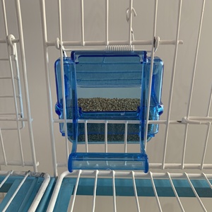 Spillproof <strong>Bird</strong> Feeding Box Plastic Durable <strong>Cage</strong> Hanging Pet <strong>Birds</strong> Food Container Parrot <strong>Cage</strong> <strong>Feeder</strong> - Product Image 5